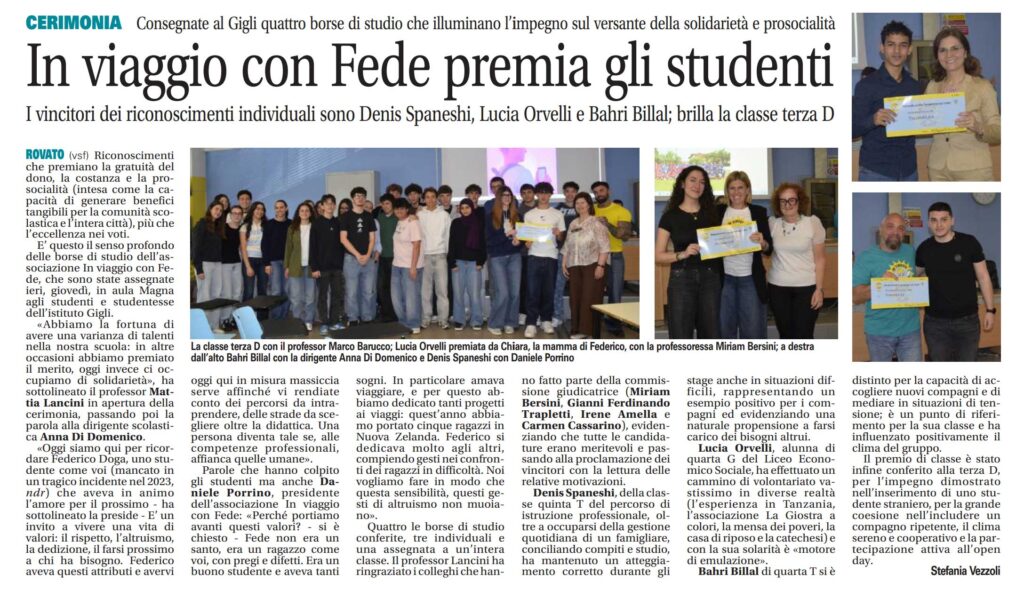 Scopri di più sull'articolo Chiari Week – 22 05 2026